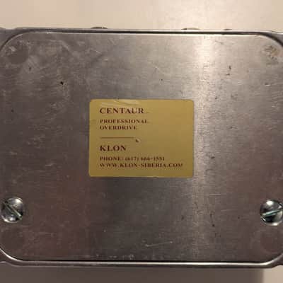 Klon Centaur Professional Overdrive (Non-Horsie) image 4