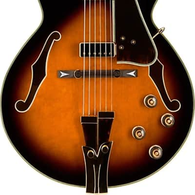 Ibanez GB10 George Benson Signature Hollowbody Electric Guitar, Ebony Fingerboard, Brown Sunburst image 1