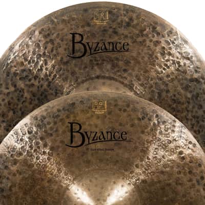 Meinl Cymbals B15DAH Byzance 15-Inch Dark Hi-Hat Cymbal Pair (VIDEO) image 4