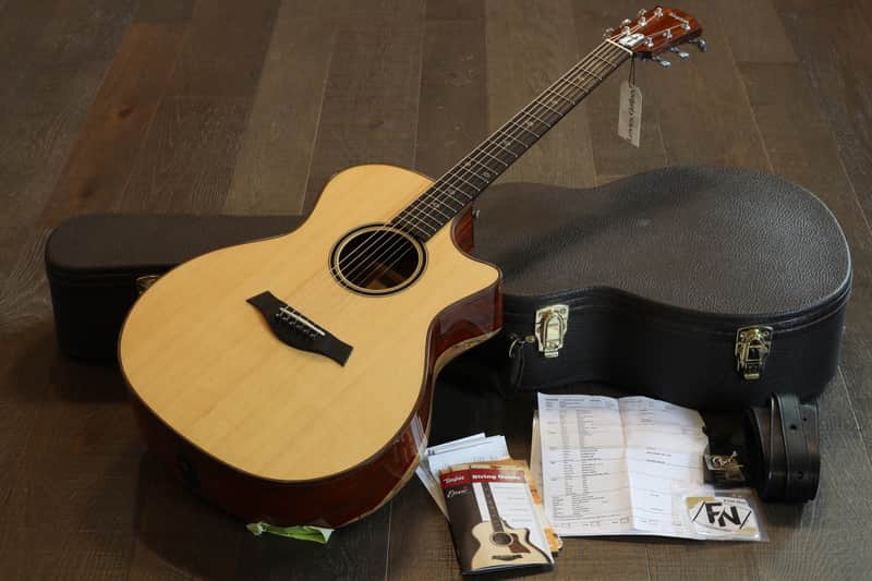 Minty! 2017 Taylor Custom GA NAMM Cocobolo & Torrified Sitka Acoustic Guitar + OHSC image 1