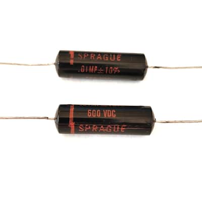 Sprague Black Beauty Capacitors New Old Stock image 4