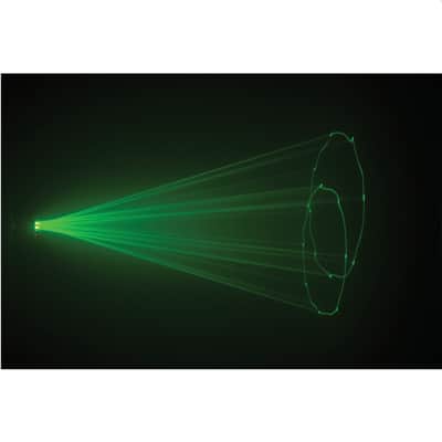 CHAUVET SCORPION DUAL Fat Beam Programmable Green Aerial Effect Laser image 8
