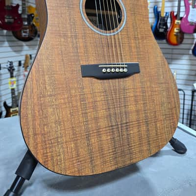 Martin D-X1EL Left-Handed Koa Acoustic-electric Guitar - Figured Koa w/Gig Bag & PLEK*D #579 image 1