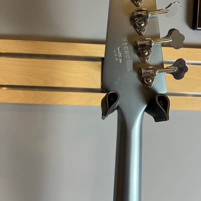 1990 Gibson Thunderbird - Custom Blue Mist Metallic image 19