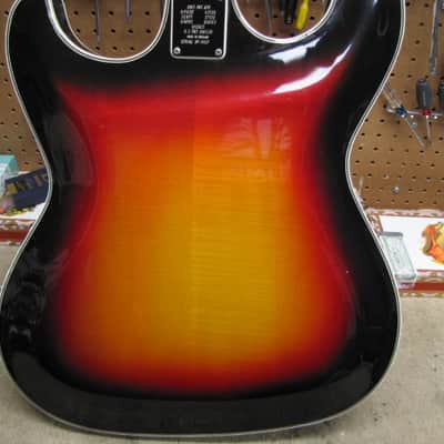 Baldwin Vibraslim Bass Circa 1966, 1967  - Sunburst, UK Built image 4