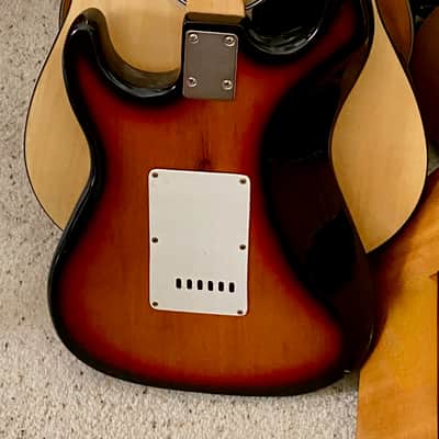 1980's Harmony H80T Strat Style Electric Guitar image 4