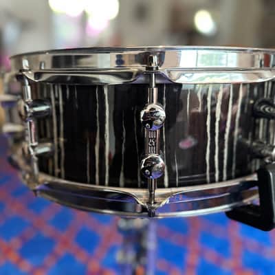 Sonor ProLite 5X14 Ebony White Stripe Snare image 2