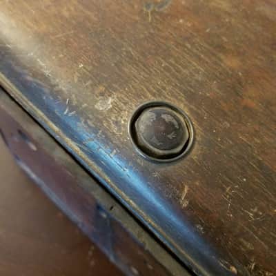 Sound Scriber Rare Vintage Record Cutting Lathe small tube amp Soundscriber 1930s-1940s - stained wood image 10