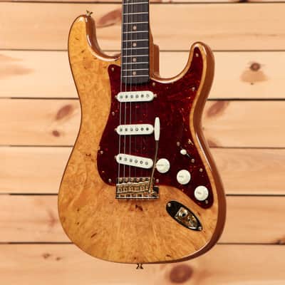 Fender Custom Shop Artisan Maple Burl Stratocaster NOS - Aged Natural-CZ579107 image 3