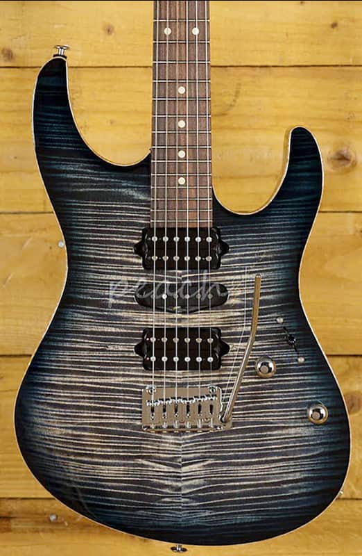 Suhr Modern  Plus 2019 - faded trans whale blue burst image 1