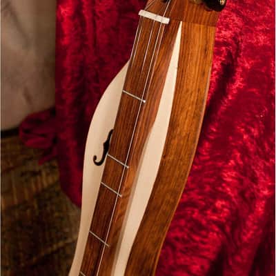 Mountain Dulcimer Package Includes: Roosebeck Mountain Dulcimer 4-String Cutaway - F-Holes + Roosebe image 5