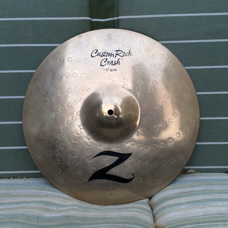 Zildjian 17" Z Custom Rock Crash Cymbal 1993 - 2001 image 1