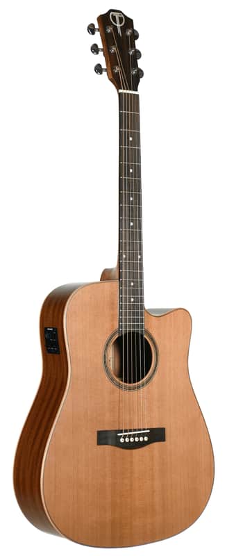 Teton STS105CENT Dreadnought with Electronics Natural image 1