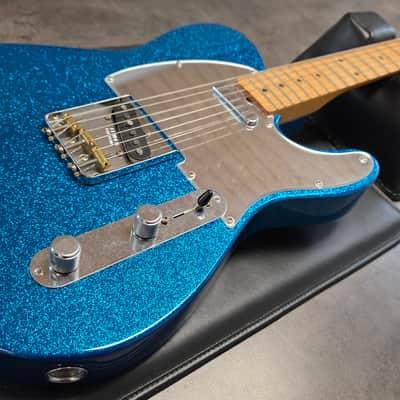 Fender 1958 Telecaster J Mascis BRAND NEW Artist Signature Custom Pickups Mirror Pick Guard Aged Road Worn Relic Neck 50s Vintage Reissue Tele Guitar - Bottle Rocket Blue Flake Metallic image 5