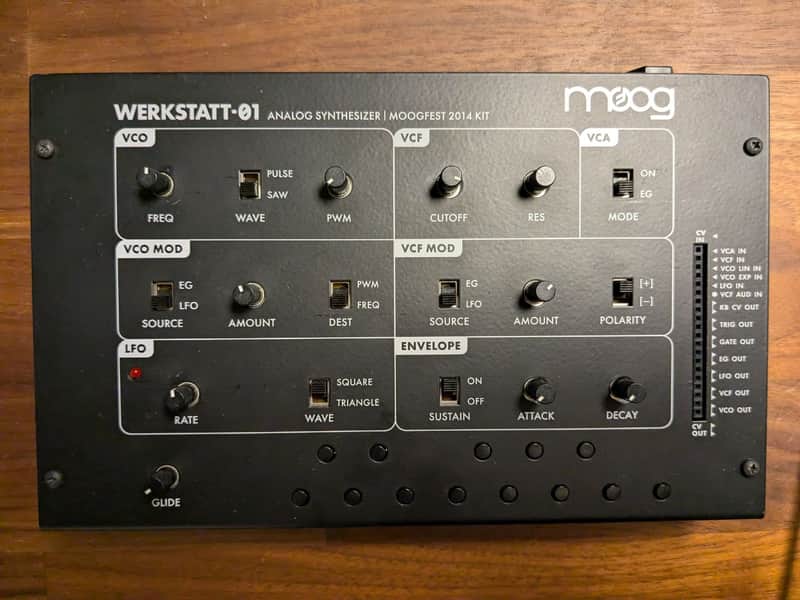 Moog Werkstatt-Ø1 (Moogfest 2014 Kit) 2010s - Black image 1