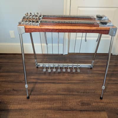 Sho-Bud Pro II Double Neck 1973 Two Tone Brown and Blonde image 4