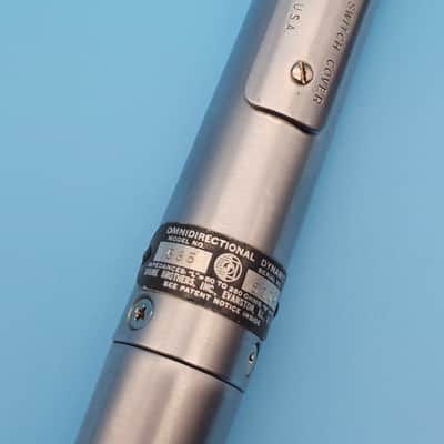☆Vintage 1963 Shure 535 Slendyne Dynamic Omni-Directional Microphone Dual Z w/ Adapter Cable 530 525 635A 654A Alternative image 4