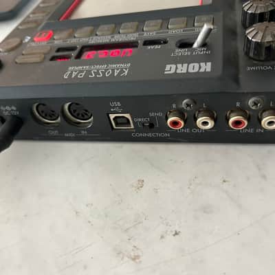 Korg KP3 Kaoss Pad 3 Dynamic Effect / Sampler 2000s - Black image 5