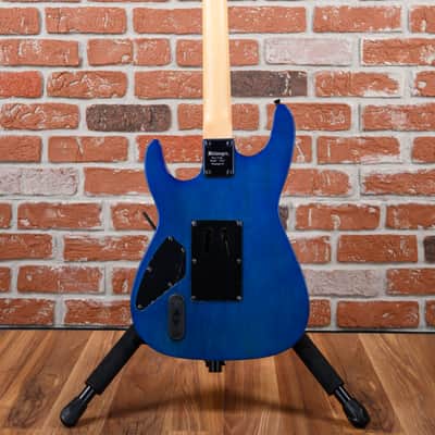 Belanger Guitar Company Custom Shop SM-1 Prototype Transparent Blue 2000s w/Gigbag image 7