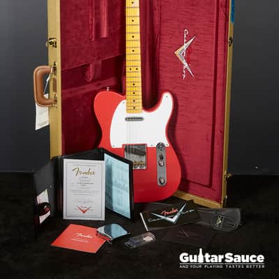 Fender Custom Shop Telecaster 52 Journeyman Modern Aged 2023 - Fiesta Red (Cod.1717UG) image 17