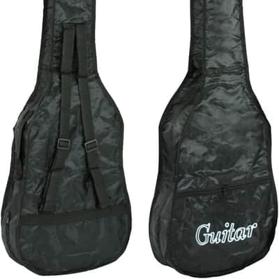 38" New Beginners Acoustic Guitar With Guitar Case, Strap, Tuner and Pick (Natural) image 3