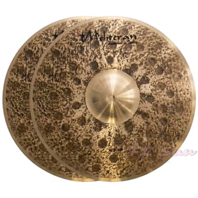 Mehteran Cymbals Master Dark Series 14" Jazz Hi-Hat image 1