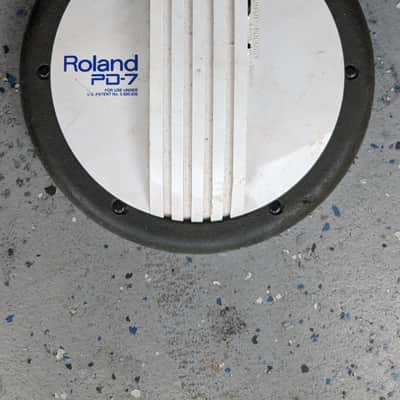 Roland PD-7 V-Pad 7" Dual Trigger Drum Pad e drum drums electronic - Black image 2