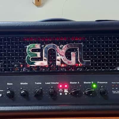 Engl Fireball 100 Type E635 2-Channel 100-Watt Guitar Amp Head 2010s - Black image 1