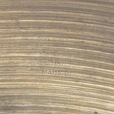 Used Vintage Zildjian A Thin Crash 17" - Good image 4