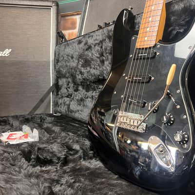Fender American Standard Stratocaster Shawbucker HSS Black 2016 Modified image 14