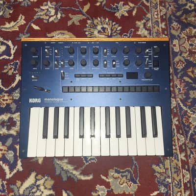 Korg Monologue Monophonic Analog Synthesizer 2016 - Present - Blue