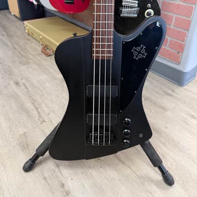 *2008* Epiphone Goth Thunderbird IV Pitch Black image 1