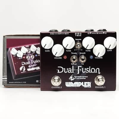Wampler Dual Fusion オーバードライブ Wampler Dual Fusion Tom Quayle Signature Overdrive V2 | Reverb