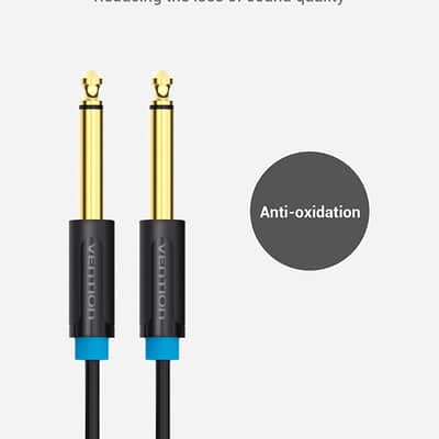 VENTION 6.35mm to 6.35mm Guitar Cable 2m (RRP £12.99) from Sinners Music image 7