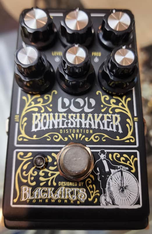 DOD Boneshaker Signature Designer Distortion Black/Graphic image 1