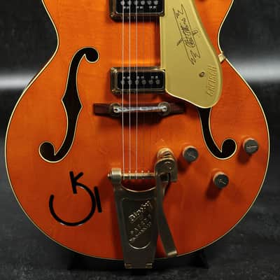 Gretsch G6120T-55VS Vintage Select Edition '55 Chet Atkins Vintage Orange Stain [JT19114612] (06/29) image 6