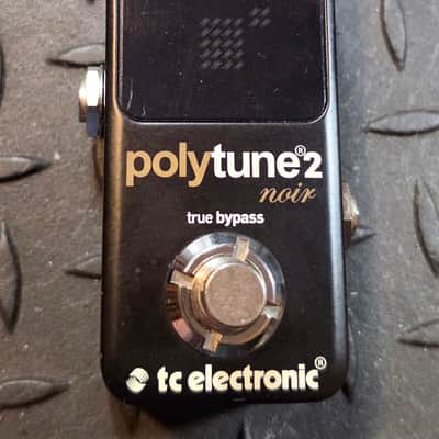 TC Electronic PolyTune 2 Noir Tuner Tuning Pedal image 2