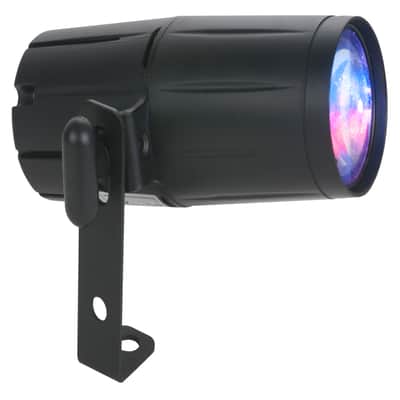 American DJ PINSPOT LED QUAD DMX 8 Watt RGBW Pinspot Light w/ Remote For Events image 1