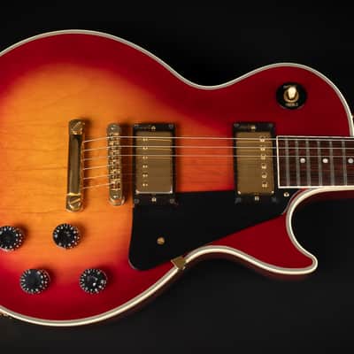 1984 Gibson Les Paul Studio Custom - Heritage Cherry Sunburst | USA Vintage Norlin Era Tim Shaw “Pat No.” Humbucker SlimTaper Neck 3.72kg | OHSC image 4
