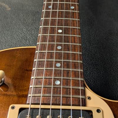 1989 Heritage H-140CM Electric Guitar Flamed Almond Burst Documented Country Showdown Giveaway! image 17