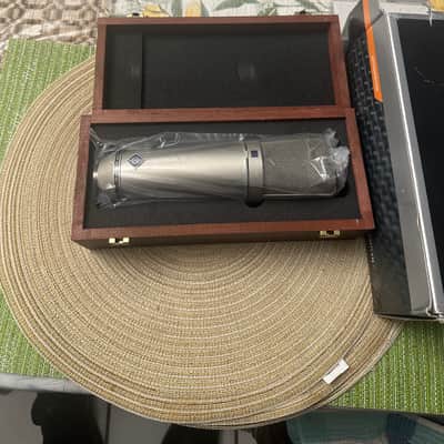 Neumann U 87 Ai Large Diaphragm Multipattern Condenser Microphone 1986 - Present - Nickel image 4