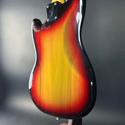 Vintage 1974 Fender Mustang 3 Color Sunburst w/OHSC TSU21018 image 17