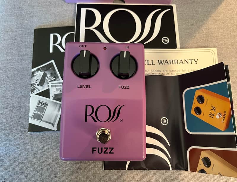 JHS Ross Fuzz 2023 - Present - Purple Electric Guitar Effects FX Pedal image 1