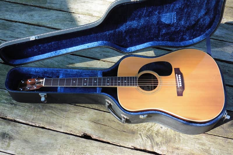 F. Hashimoto Dreadnought W320/D28 Shape - c.1970 Japan - OHSC
