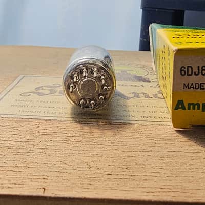 Amperex 6DJ6/ECC88 1960'S image 2