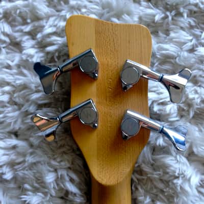 Lefty Warwick Rock Bass 4 2010 Trans Blue with Deluxe Gig Bag/Kit image 11