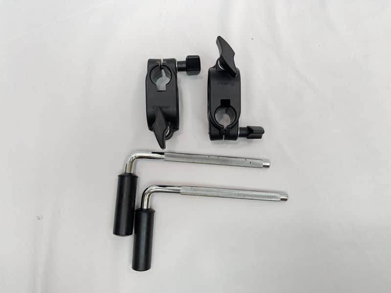 Roland MDH-6U V-Drum Rack Clamp w/ L-Rod TWO Pack for Roland MDS9V rack image 1