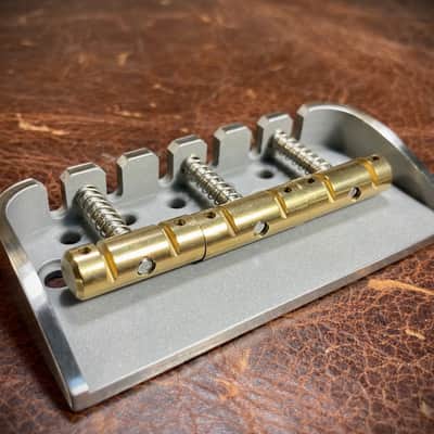 Van Dyke-Harms Telecaster Bigsby Half-Bridge and Compensated Saddle Set 2024 - Stainless Steel image 4