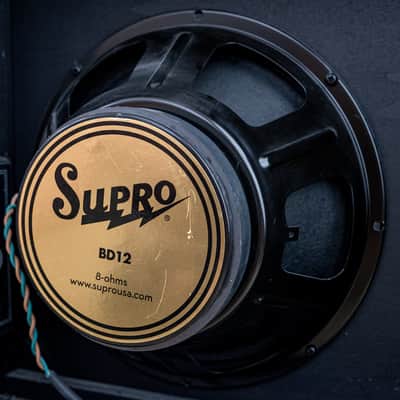 2016 Supro Black Magick 1695T 1x12 Tube Combo Amp w/ Dr Z Brake Lite Attenuator, Ftsw image 11