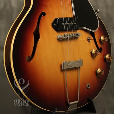 1960 Gibson ES-330 TD Sunburst CLEAN w/original Brown hardshell case image 9